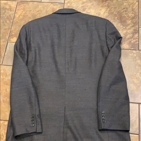 Men’s Calvin Klein Grey 100% Wool Sportscoat 44L - Picture 3 of 5
